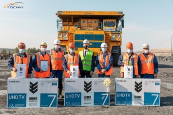 Экипаж 130-тонного БелАЗа установил рекорд ходимости крупногабаритных шин Bridgestone