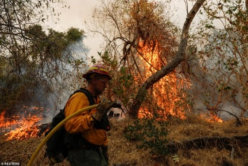 "Так выглядит ад": страшный огненный торнадо попал на видео в Калифорнии