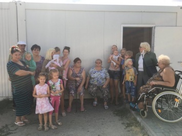 Жители модульного городка, в Павлограде, остались один на один с пятилетним долгом за воду