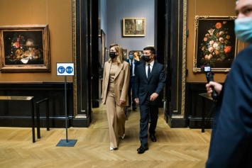 Зеленский принял участие в торжественном запуске аудиогида в венском Музее истории искусств