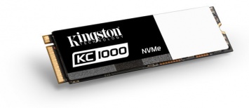 Kingston представляет KC1000 NVMe PCIe SSD