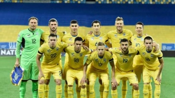 Сборная Украины остается в топ-25 рейтинге FIFA