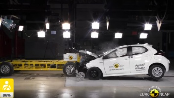 Euro NCAP провел краш-тесты Toyota Yaris по новому протоколу: видео