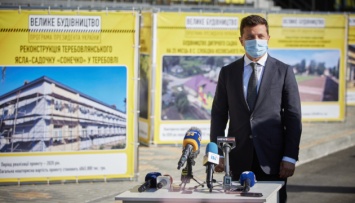 Президент осмотрел объекты "Большого строительства" на Тернопольщине