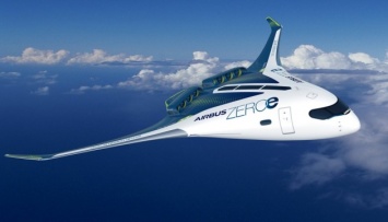 Airbus представил концепты первых самолетов с "нулевыми" выбросами