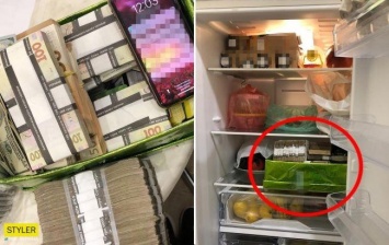 Коррупционеры из УЗ хранили взятки между лимонами и бутербродами в холодильнике