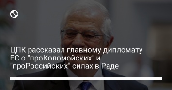 ЦПК рассказал главному дипломату ЕС о "проКоломойских" и "проРоссийских" силах в Раде