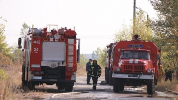 В Киеве удалось ликвидировать "едкое" возгорание