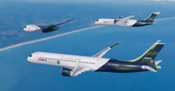 Airbus хочет построить к 2035 году водородный самолет без вредных выбросов (ФОТО, ВИДЕО)