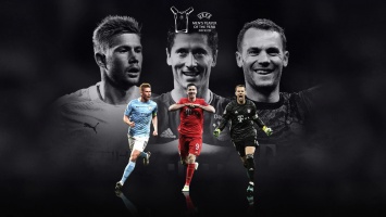 UEFA назвал претендентов на звание лучшего игрока сезона