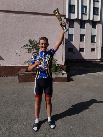 Юный днепровский велосипедист стал серебряным призером всеукраинских соревнований