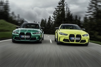 Новые BMW M3 и M4 получили полный привод и огромные «ноздри»