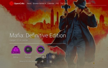 Полноценный ремейк: состоялся релиз видеоигры Mafia: Definitive Edition. Трейлер