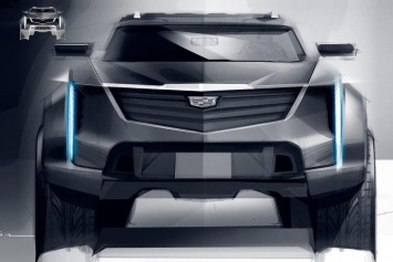 Cadillac показал рисунок своего будущего электрического внедорожника