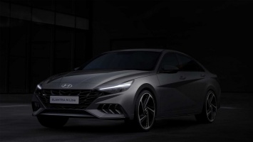 Hyundai опубликовала официальные рендеры Elantra N-Line 2021