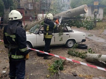 Непогода в Запорожской области: спасатели 6 раз выезжали на ликвидацию последствий ЧП (ФОТО)