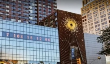В Нью-Йорке появились часы, показывающие время до начала глобальной катастрофы