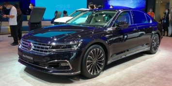 Volkswagen обновил седан Phideon
