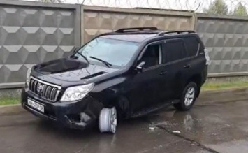 Под Киевом пьяный водитель протаранил маршрутку и легковушку с ребенком, видео