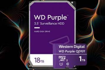 WD анонсировала накопители Purple для видеорегистраторов и аналитики данных