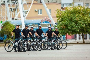 Презентовали новый велопатруль в Бердянске