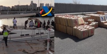 В Испании задержали россиян за перевозку 35 тонн гашиша на элитных яхтах