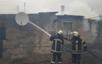 В ОП отреагировали на пожары в Луганской области