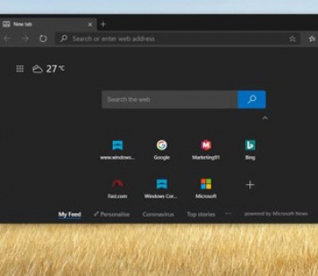 Microsoft начала рекламировать Edge во внутреннем поиске Windows 10