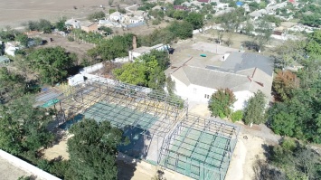 Для керченской школы №22 в Аджимушкае строят спортивный зал