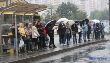 Киев накрыл мощный ливень
