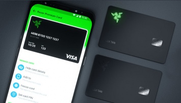 Razer сделала карту Visa с фирменной LED-подсветкой для игроков