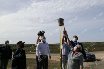 В село Бахчисарайского района провели газ