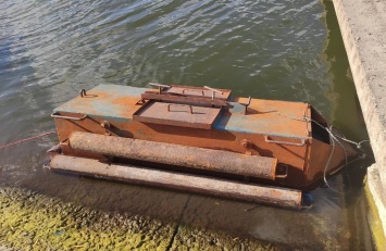 На границе с Приднестровьем нашли самодельную подводную лодку контрабандистов