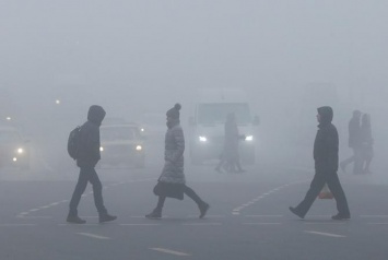 Запорожье накрыл туман: скрывает ли он загрязнение воздуха (КАРТА)
