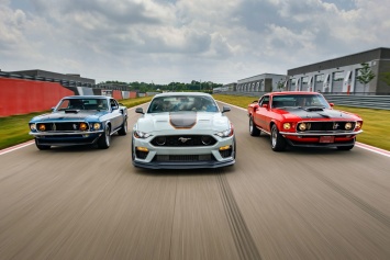 Обновленный Ford Mustang Mach 1 будет продаваться по всему миру