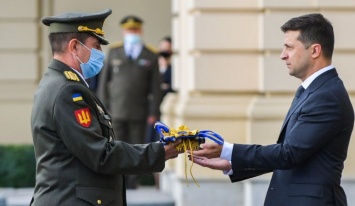 Зеленский принял участие в церемонии принесения торжественной клятвы лицеистами Киевского военного лицея имени Богуна