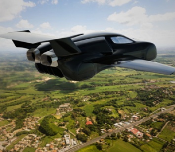 В Италии презентовали концепт летающего гиперкара
