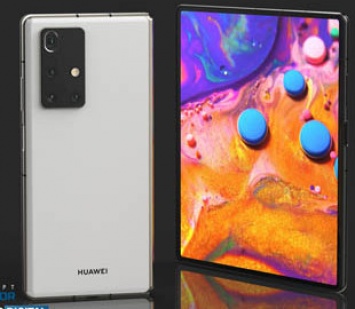 Опубликованы рендеры смартфона Huawei Mate X2