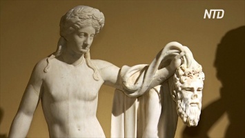 Античные скульптуры богатейшей семьи Рима представили на выставке (видео)