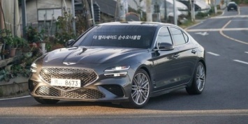 Новые изображения Genesis G70