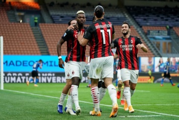 Дубль Ибрагимовича помог «Милану» переиграть в дерби «Интер»