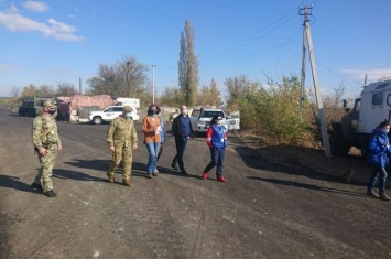 Представители ООН осмотрели КПВВ в Луганской области