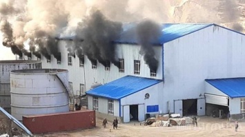 В Кыргызстане вспыхнул пожар