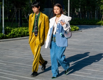Лучшие streetstyle-образы на Неделе моды в Шанхае