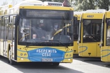 В Киев приехала первая партия из двухсот белорусских автобусов, приобретенных в лизинг