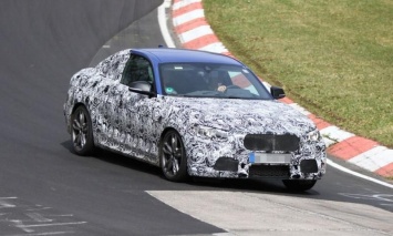 Появился новый ролик с тестов будущего купе BMW 2-серии на Нюрбургринге