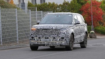 Новый длиннобазный Range Rover выехал на тесты: фото