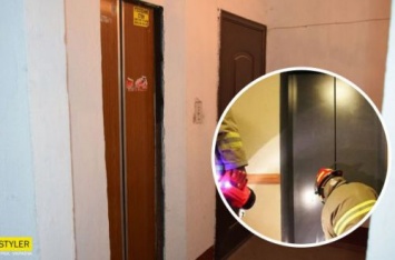 Как в фильме ужасов: в Киеве оборвался лифт с пассажиром внутри. ВИДЕО