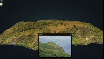 При создании 3D-модели Трахтемировского полуострова нашли оборонительные сооружения и пещеру