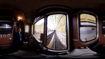 Подземный мир Днепра на 360°: как выглядит метро из кабины машиниста